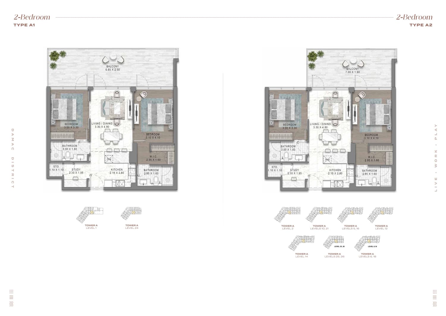 2 Bedroom